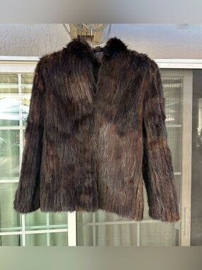 Real Mink Fur Coat